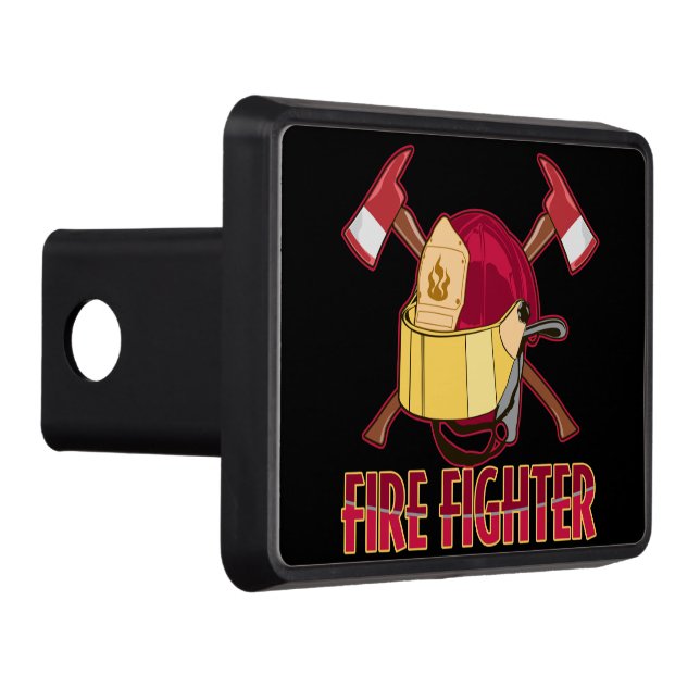 Firefighter Tribute Trailer Hitch Cover (Right)
