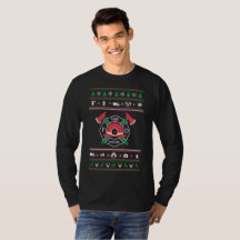 Firefighter Ugly Sweater Christmas