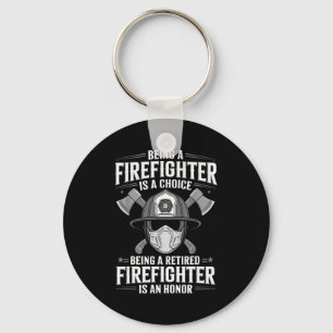 Firefighter Uniform For Men Women Fireman Job Fire Keychain