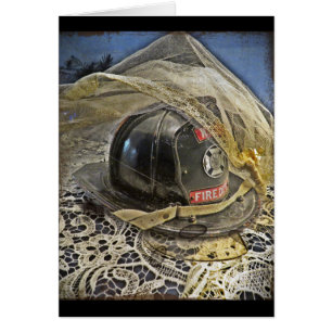 Firefighter wedding
