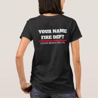 FIREFIGHTER  WIFE Crossed Axes (Dept Name)