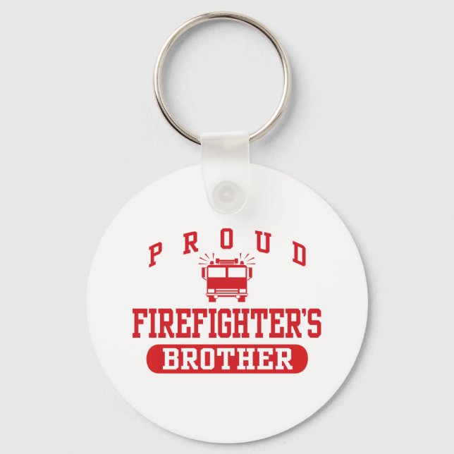 Firefighter's Brother Keychain (Front)