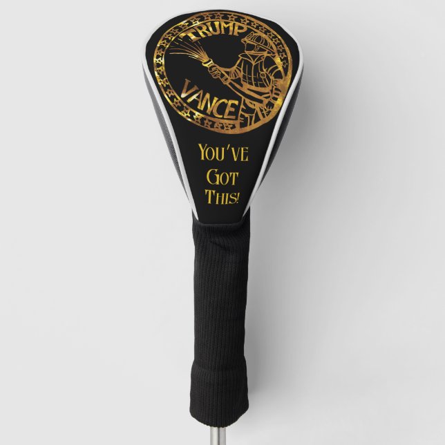 FIREFIGHTERS FOR TRUMP GOLF HEAD COVER (Front)
