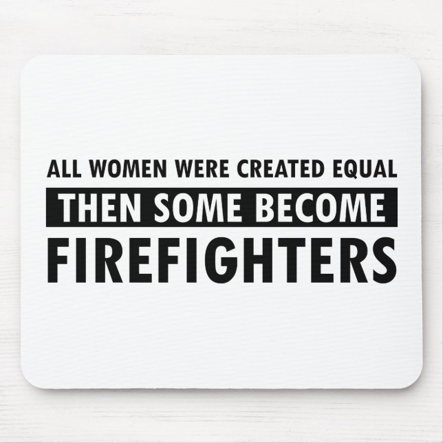 Firefighters gift items mouse pad (Front)
