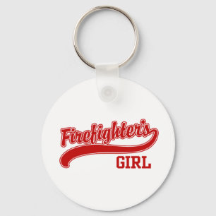 Firefighter's Girl Keychain