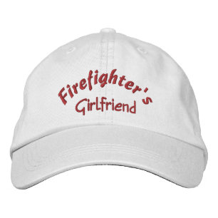 Firefighter's, Girlfriend-Embroidered Hat