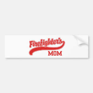 Firefighter's Mom Bumper Sticker