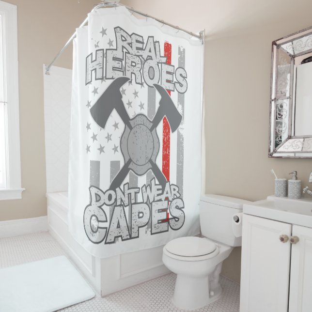 Firefighters Real Heroes Don't Wear Capes (In Situ)