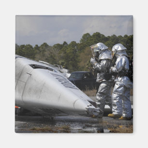 Firefighters respond to the scene magnet