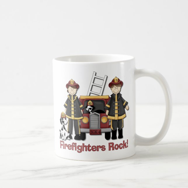 Firefighters Rock Coffee Mug (Right)