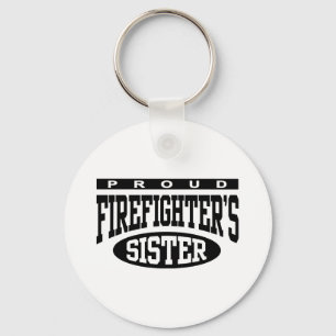 Firefighter's Sister Keychain