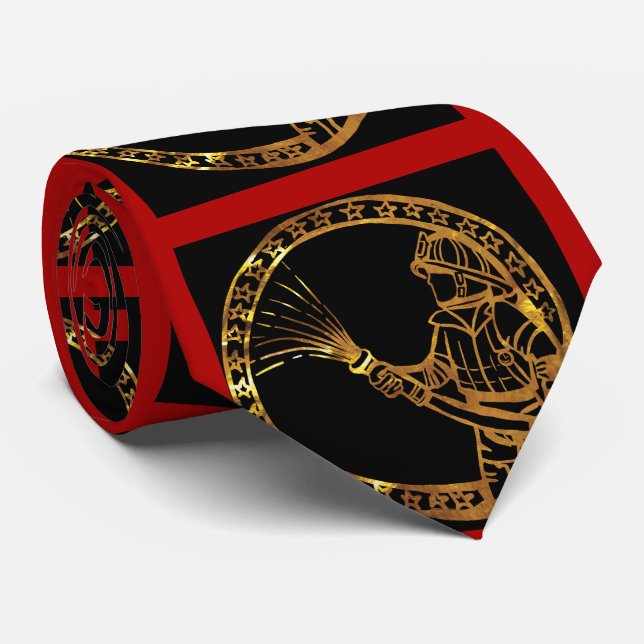FIREFIGHTERS  TIE (Rolled)