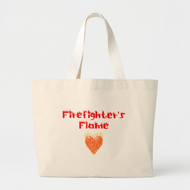 Firefighter's Wife tote bag (Front)