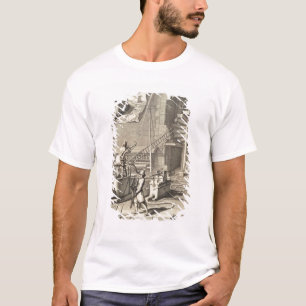 Firefighting Machinery, from a book on Firefightin T-Shirt