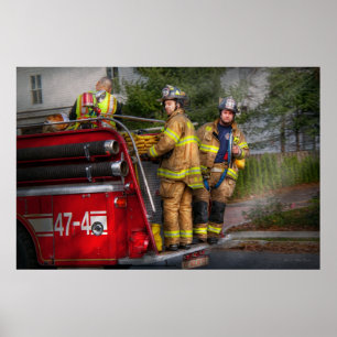 Firefighting - Only you can prevent fires Poster