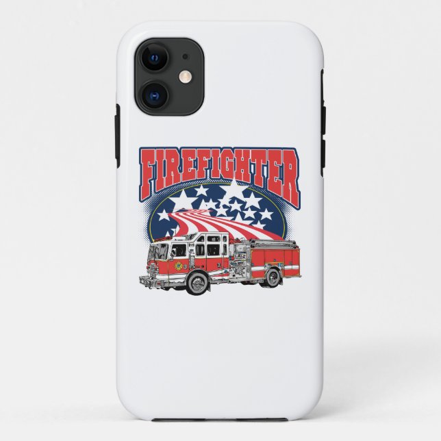 Firefighting Truck Case-Mate iPhone Case (Back)