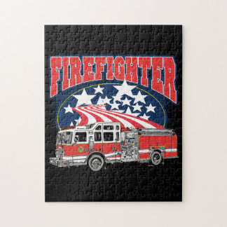 Firefighting Truck Jigsaw Puzzle