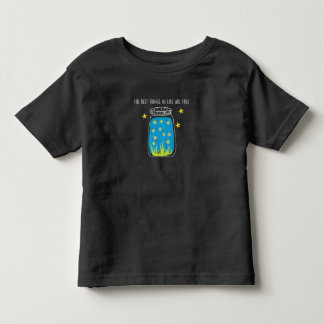 Fireflies at night toddler t-shirt