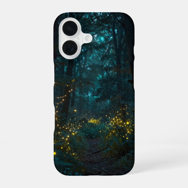 Fireflies Dark Forest Phone Case (Back)