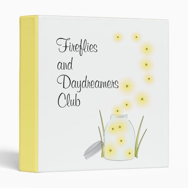 Fireflies Flying Binder (Front/Spine)
