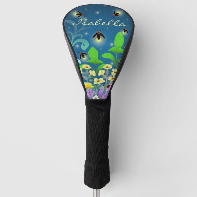 Fireflies Golf Head Cover (Front)