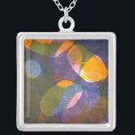 Fireflies I Silver Plated Necklace<br><div class="desc">Home Décor</div>