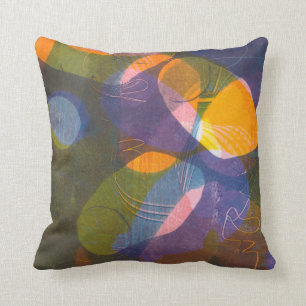 Fireflies I Throw Pillow