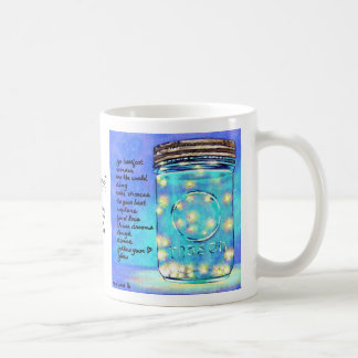 Fireflies in Jar Mug ~ Double Sided Version!