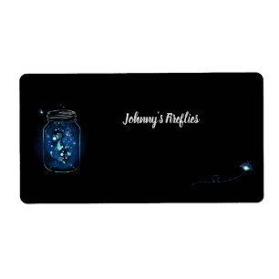 Fireflies in Jar Personalized Mason Jar