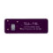 Fireflies in Mason Jar Heart Address Labels