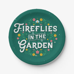 Fireflies in the Garden Paper Plates