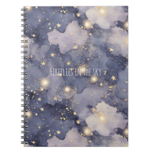 Fireflies in the Sky Stars Notebook