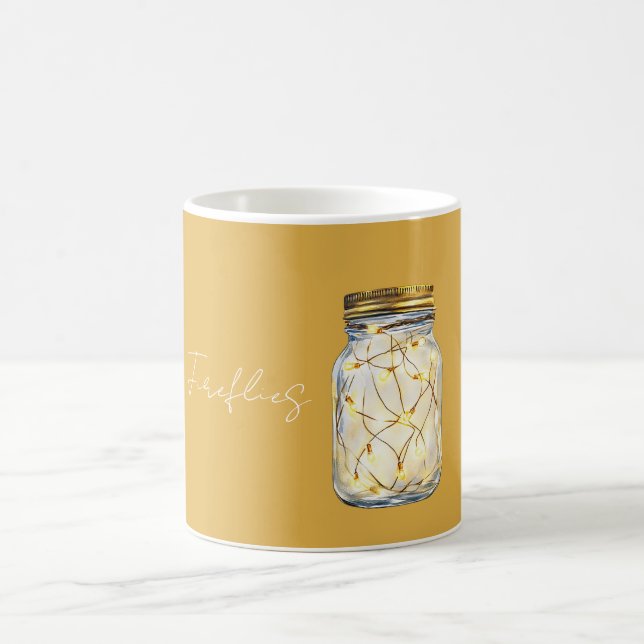 Fireflies Jar Coffee Mug (Center)