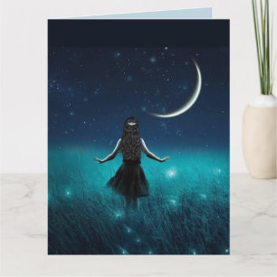 FIREFLIES LIGHTENING BUGS THINKING OF YOU CARDS