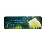 Fireflies   Mason Jar Rustic Night Address Labels<br><div class="desc">Fireflies   Mason Jar Rustic Night Address Labels. Customize with any text.</div>