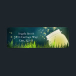 Fireflies   Mason Jar Rustic Night Address Labels<br><div class="desc">Fireflies   Mason Jar Rustic Night Address Labels. Customize with any text.</div>