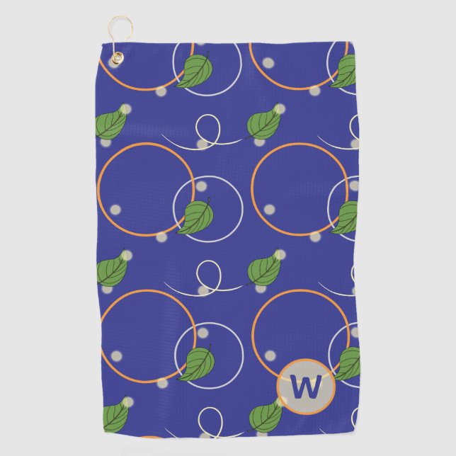 Fireflies Over Water Golf Towel (Front)