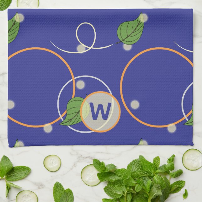 Fireflies Over Water Kitchen Towel (Folded)
