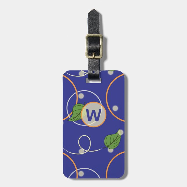 Fireflies Over Water Luggage Tag (Front Vertical)
