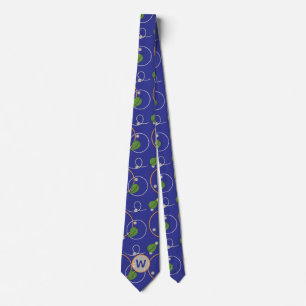 Fireflies Over Water Men's Neck Tie