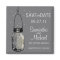 Fireflies & Vintage Mason Jar Save the Date