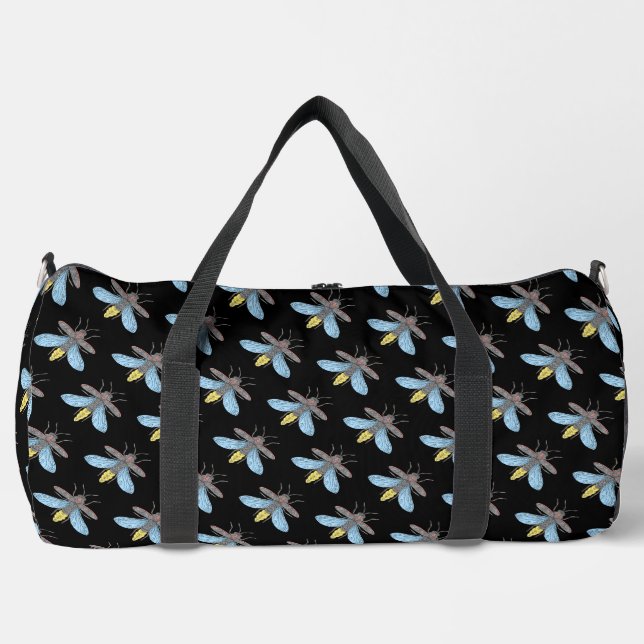Firefly (black) - Duffle Bag (Front)
