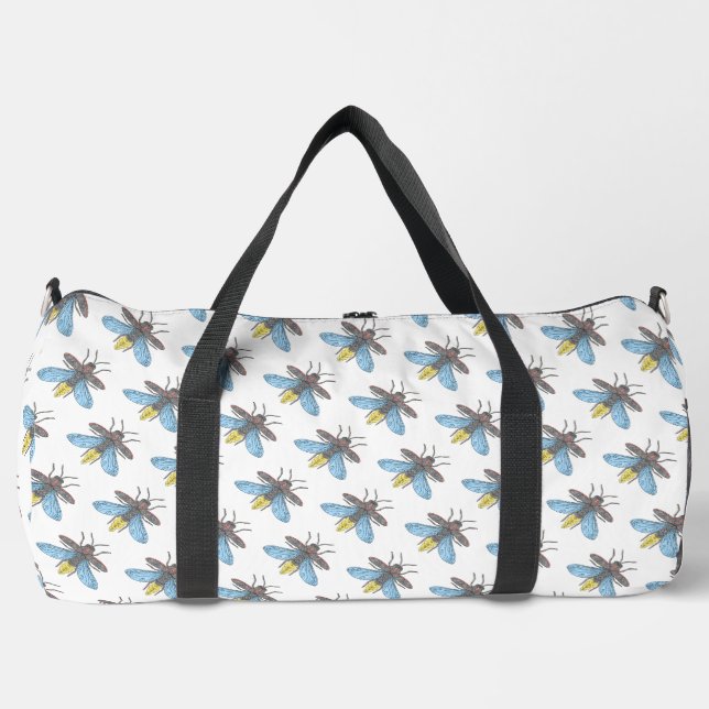 Firefly (blanc) - Sac de sport (Recto)