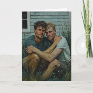 Firefly Cuddle at Twilight Card