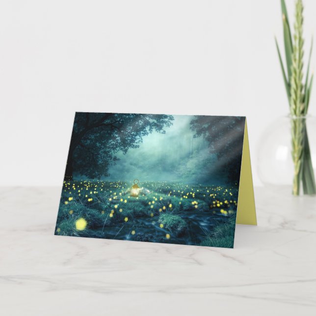 Firefly forest card (Front)