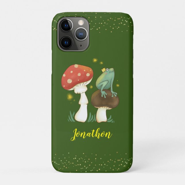 Firefly Frog Prince Personalized Case-Mate iPhone Case (Back)