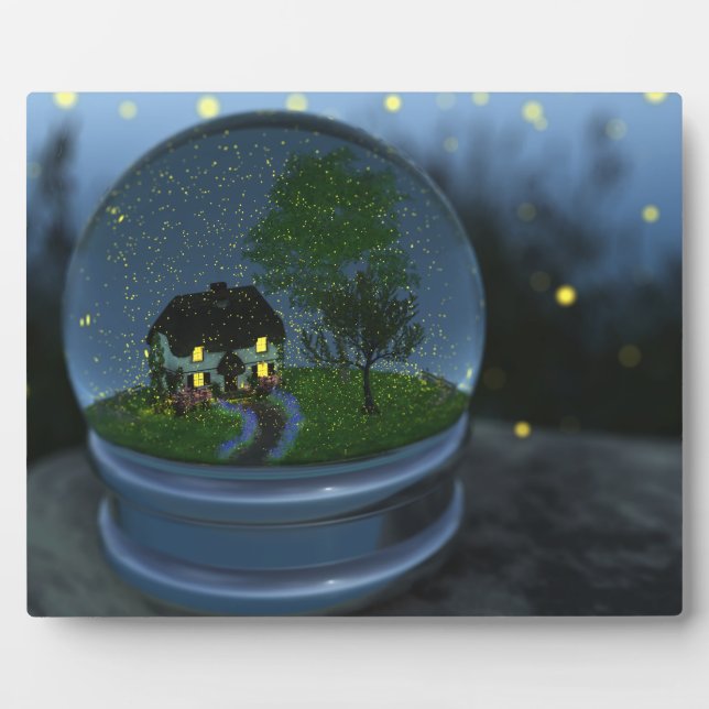 Firefly Globe Picture Plaque (Front)