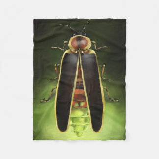 Firefly Lightning bug - Indiana state bug Fleece Blanket