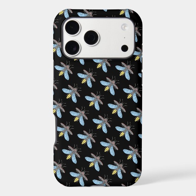 Firefly (noir) - Coque iPhone (Verso)