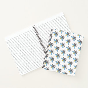 Firefly (pattern white) - Notebook